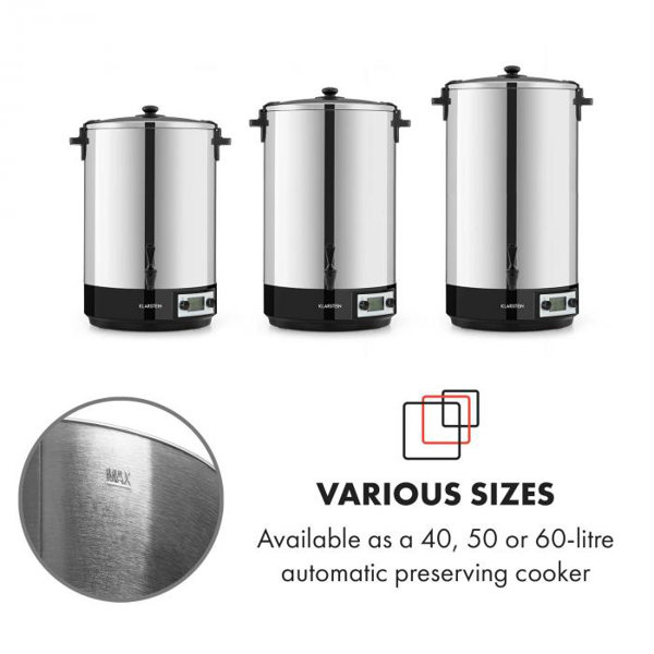 Klarstein Einkochautomat Konfistar & Bewertungen | Wayfair.de